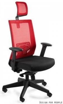 Unique Fotel Biurowy Nez Czerwony
