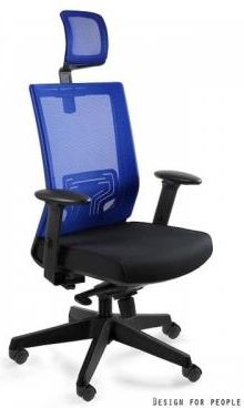 Unique Fotel Biurowy Nez Niebieski