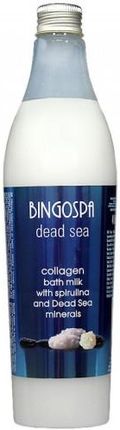 BINGOSPA Dead Sea Kolagenowe Mleczko Do Kąpieli 400 ml