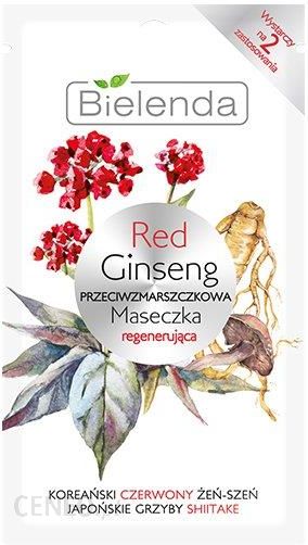 Bielenda Red Ginseng Przeciwzmarszczkowa Maseczka Regenerująca 8G