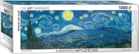 Eurographics Puzzle 1000El. Gwiaździsta Noc Panorama Vincent Van Gogh