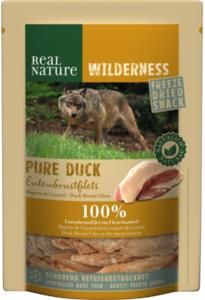 Real Nature Wilderness Liofilizowane Przekąski Pure Duck Filety Z Piersi Kaczki 100G