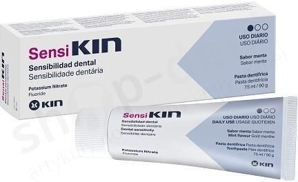 Laboratorios Kin Sensikin Toothpaste Pasta Do Zębów Pomagająca Zapobiegać Nadwrażliwości Zębów 75Ml