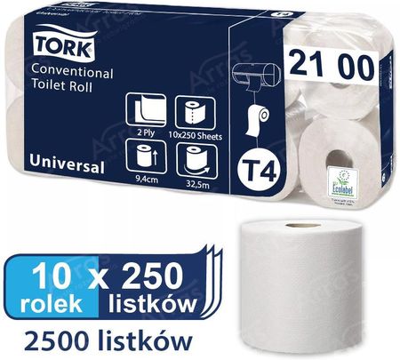 Tork T4 Papier Toalet. W Rolce Konw.34,5M 2W