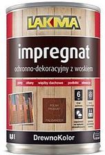 Zdjęcie Lakma Impregnat Ochronno-Dekoracyjny W Woskiem, Zielony, 0,8L 4779 - Pilica