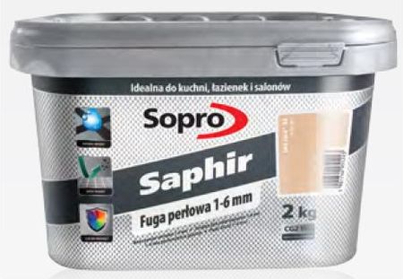 Sopro Saphir Perłowa 1-6Mm Czerwono-Brązowy 56 2Kg
