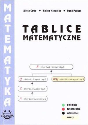 Tablice Matematyczne BR PODKOWA
