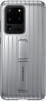 Samsung Protective Standing Cover do Galaxy S20 Ultra Srebrny (EF-RG988CSEGEU)