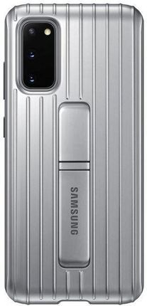 Samsung Protective Standing Cover do Galaxy S20 Plus Srebrny (EF-RG985CSEGEU)