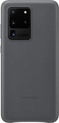 Samsung Leather Cover do Galaxy S20 Ultra Szary (EF-VG988LJEGEU)