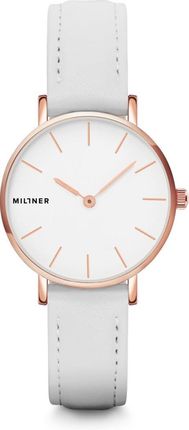 Millner Mini White Leather 