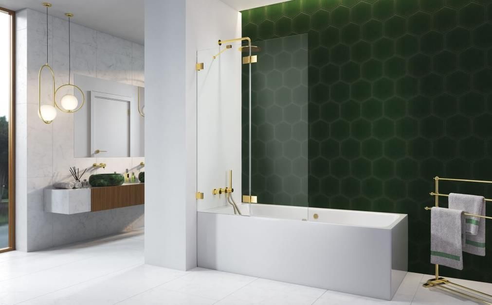 Parawan nawannowy Radaway Essenza Pro Gold Pnd Ii Lewy