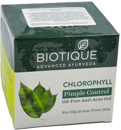 Krem Biotique Ajurwedyjski Z Chlorofilem Dla Cer Trądzikowych Podrażnionych na dzień i noc 50g