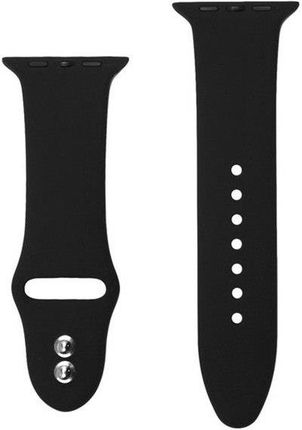 Crong Liquid Band - Pasek Apple Watch 42/44 mm (czarny)