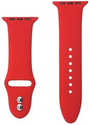 Crong Liquid Band - Pasek Apple Watch 42/44 mm (czerwony)