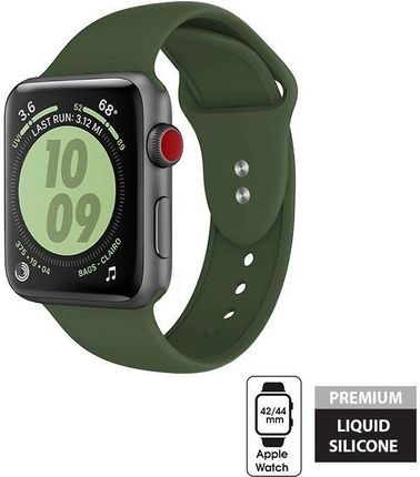Crong Liquid Band Pasek Apple Watch 42/44mm Zielony