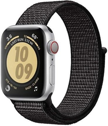 Crong Reflex Band - Pasek sportowy Apple Watch 38/40 mm (czarny)