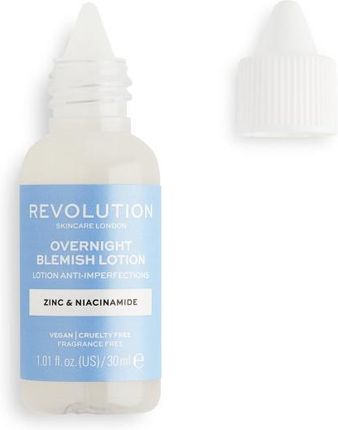 Krem Makeup Revolution Przeciw Niedoskonałościom Skóry Skincare Overnight Blemish Lotion na noc 30ml