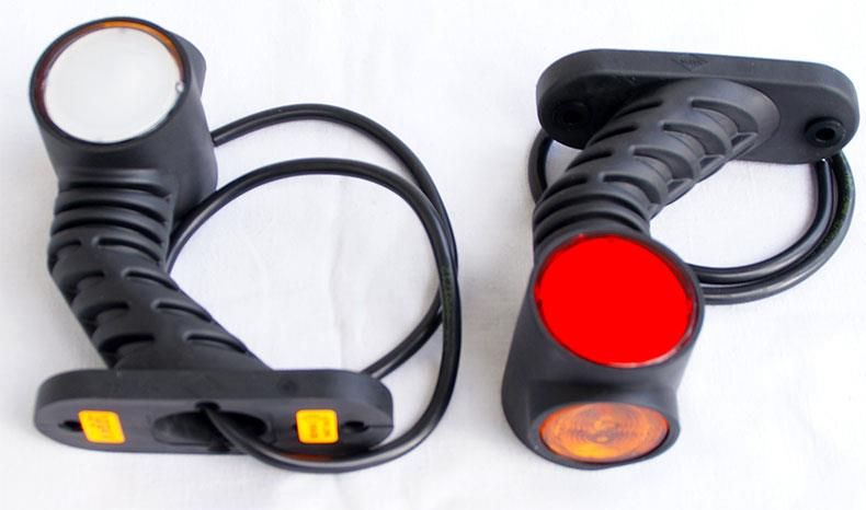 Lampa Przyczepy Lawety Obrysówka Obrysowa 12/24 2X - zdjęcie 3 Lampa Przyczepy Lawety Obrysówka Obrysowa 12/24 2X