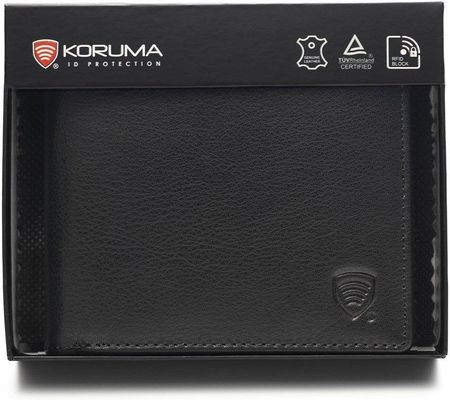 Męski Antykradzieżowy Portfel RFID Chroni Karty Zbliżeniowe SM-901PBL