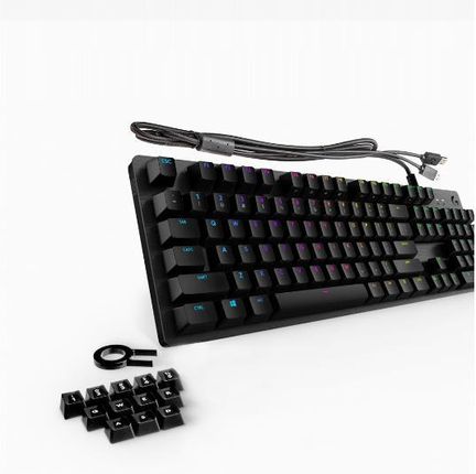 Logitech G512 Carbon RGB Wired Gaming Keyboard GX Brown Tactile Y-U0034  SHIP NOW