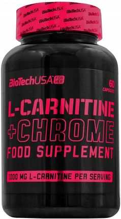 biotech l carnitine chrome BIOTECH USA L-CARNITINE 70.000 + CHROME Orange BiotechUSA - NineLife