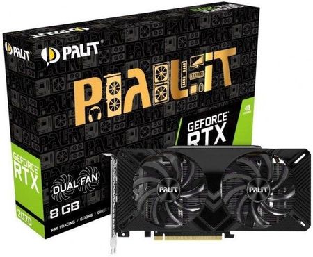 のりケル Palit GEFORCE RTX2070 Dual(8GB) Palit GeForce RTX 2070 DUAL 8GB GDDR6 (NE62070015P21062A