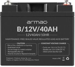  Armac Akumulator żelowy do UPS 12V/40AH (B/12V/40AH) recenzja