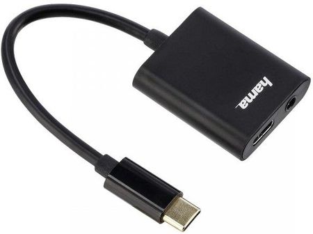 Hama Adapter USB-C - USB-C + Jack 3,5mm (135748)