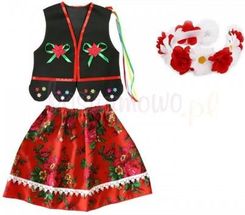 Kostiumowo Zestaw Krakowianka 98-110 3El (P5692A)