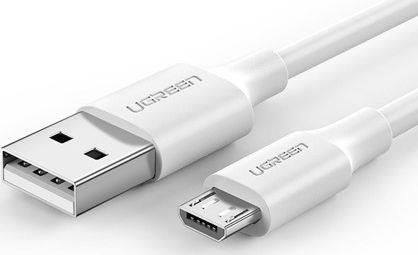 Ugreen micro USB QC 3.0 2.4A 0.50m (biały)