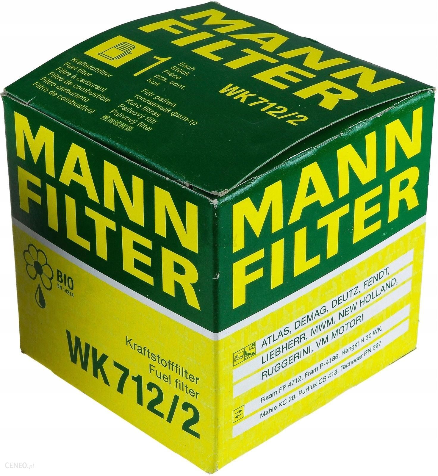 Filtr Paliwa Mann Wk 712/2 Deutz Fahr Dx Fendt