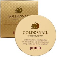 Petitfee Gold & Snail Płatki Hydrożelowe 60Szt