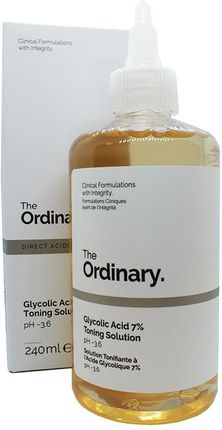 The Ordinary Glycolic Acid 7% Tonik Peelingujący Z Kwasem Glikolowym 240Ml