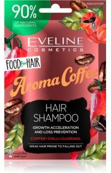 Eveline Cosmetics Food For Hair Aroma Coffee Wzmacniający Szampon Do Przerzedzonych Włosów Z Tendencją Do Wypadania 20 ml