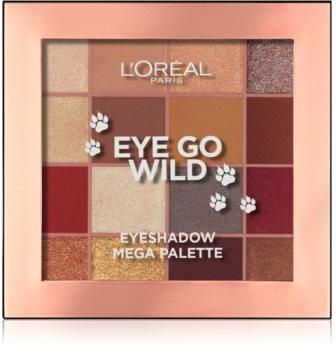 L'Oreal Paris Eye Go Wild Eyeshadow Mega Palette paleta cieni 17 g