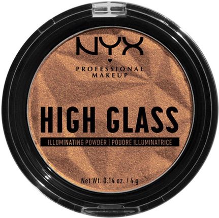 NYX Professional Makeup High Glass rozświetlacz odcień Golden Hour 4g