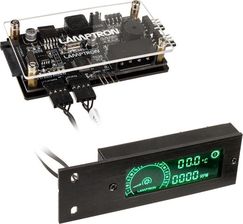 Lamptron TC20 PCI RGB wentylator i kontroler LED (LULS313) - Panele i kontrolery obrotów