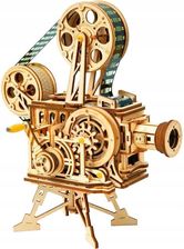 Zdjęcie AliExpress  Robotime DIY Real Film projektor drewniany model zestawy do budowania 3D drewniane Puzzle zabawki - Gdańsk