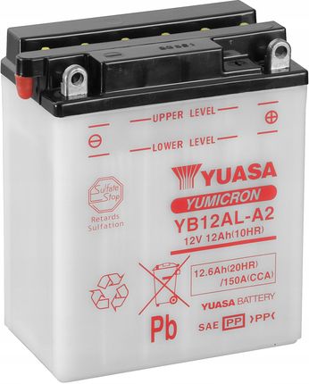 YB12AL-A2 akumulator Yuasa Yamaha XV 535 Virago