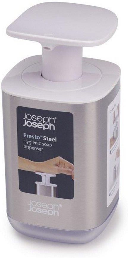 Joseph Joseph - Dozownik do mydła z pompką, Presto, biały - zdjęcie 5 Joseph Joseph - Dozownik do mydła z pompką, Presto, biały