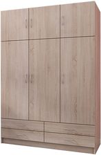 Zdjęcie SZAFA STELLA 135 CM DĄB SONOMA - Katowice