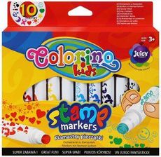 Zdjęcie PISAKI PIECZĄTKI 10kol Colorino.  - Gniewkowo