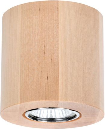 Spot-Light Wooddream Round Lampa Sufitowa 1Xgu10 Max 6 W Brzoza Spot Light (2066160)