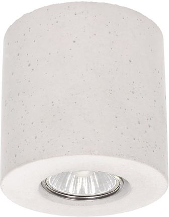 Spot-Light Concrete Dream Round Lampa Sufitowa 1Xled Gu10 5W Biały Spot Light (2566137)