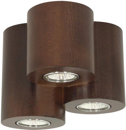 Spot-Light Wooddream Round Lampa Sufitowa 3Xgu10 Max 6 W Orzech Spot Light (2066376)