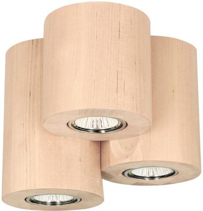 Spot-Light Wooddream Round Lampa Sufitowa 3Xgu10 Max 6 W Brzoza Spot Light (2066360)