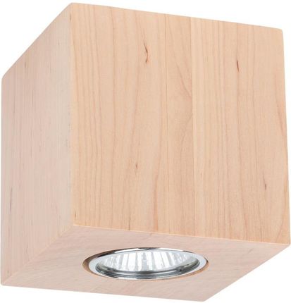 Spot-Light Wooddream Cube Square Lampa Sufitowa 1Xgu10 Max 6 W Brzoza Spot Light (2076160)