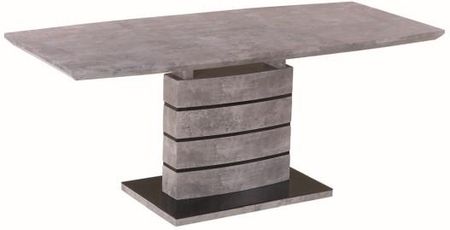 Stół LEONARDO 140(180)x80 beton rozkładany ☞ Kupuj w Sprawdzonych i wysoko Ocenianych sklepach