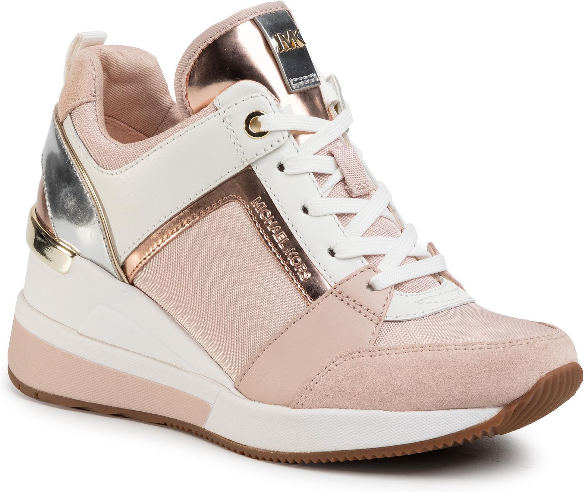 michael kors georgie trainer pink